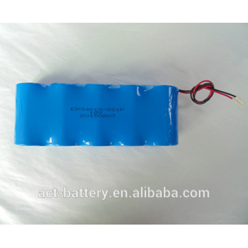 D Cell 19Ah ER34615 5S1P 18V Lithium Battery Pack